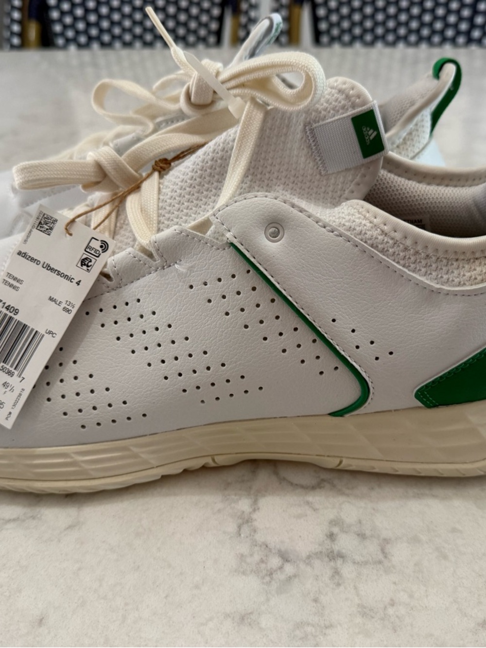 Adidas Men's Adizero Ubersonic 4 'Stanniversary' tennis shoes